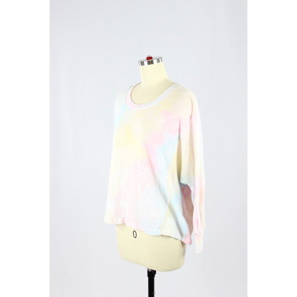 WILDFOX Aura Tie Dye Jersey Relaxed Oversized Dolman Sweatshirt, Size S - Picture 4 of 15